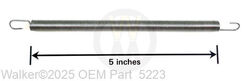 Walker Extension Spring - 5223