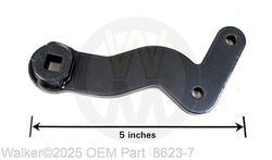 Walker Left Hand Inner Power Dump Arm - 8623-7