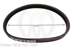 Walker MDD Engine PTO Belt