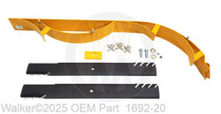 Walker MR - 48 Inch Mulch Kit