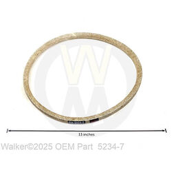 Walker MS PTO Drive Belt - 5234-7