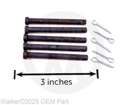 Walker Standard Sheer Pins Kit - 5 Pack