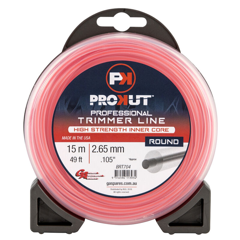 Prokut Trimmer Line Round Pink .105 2.65mm 49