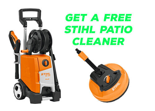 STIHL RE 120 PLUS Pressure Cleaner ee day and sons mowers ballarat