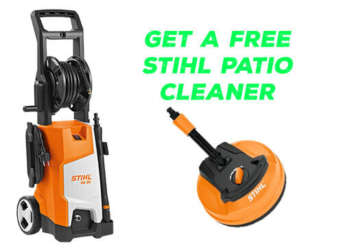 STIHL RE 95 PLUS Pressure Cleaner free patio cleaner ee day and sons ballarat