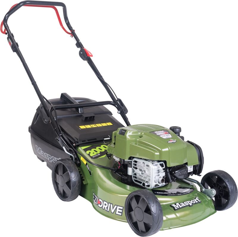 masport president 2000st electric start self propelled mower ballarat