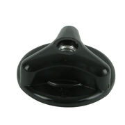 Black Plastic Right Hand Threaded Manual Feed Nylon Head Knob