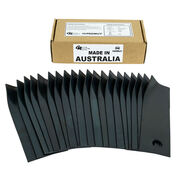 Honda Blade High Fluted 21" Late Model Pack Of 10 Pair Replaces Oem L128321