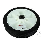 Plastic Wheel Assembly 8" W/ Bearing & 9/16" Bush Suits Selected Victa