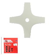 10\" 4-tooth Plastic Blade W/ 1\" Hole