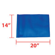 Flags 400 Denier Tube Style (blue)