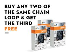 CHAIN DEAL - BUY ANY 2 OF THE SAME CHAIN LOOP & GET 3RD FREE