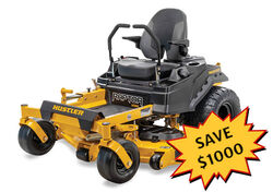 HUSTLER Zero Turn Ride On Mower Raptor XDX 54" Cut