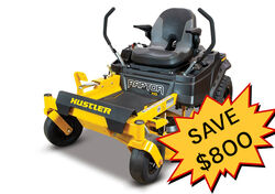 HUSTLER Zero Turn Ride On Mower Raptor XD 21.5-48" 48"Cut - Petrol