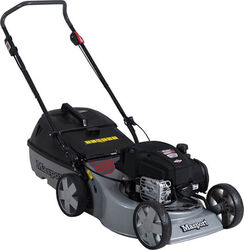 MASPORT Lawn Mower Mulch & Catch 400 ST Electric Start 18" Cut - Petrol