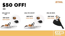 STIHL 2025 AUTUMN SPECIALS +amp PROMOS