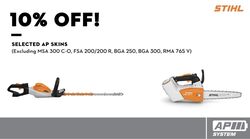 STIHL 2025 AUTUMN SPECIALS +amp PROMOS