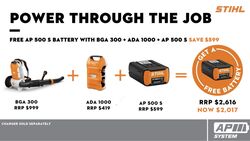 STIHL 2025 AUTUMN SPECIALS +amp PROMOS