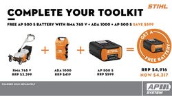 STIHL 2025 AUTUMN SPECIALS +amp PROMOS