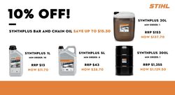 STIHL 2025 AUTUMN SPECIALS +amp PROMOS