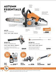STIHL 2025 AUTUMN SPECIALS +amp PROMOS