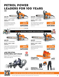 STIHL 2026 AUTUMN CATALOGUE SALE INSTORE +amp ONLINE
