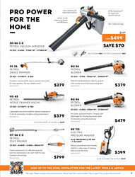 STIHL 2026 AUTUMN CATALOGUE SALE INSTORE +amp ONLINE