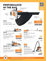 STIHL 2026 AUTUMN CATALOGUE SALE INSTORE +amp ONLINE