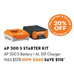 STIHL AP 300 S Starter Kit