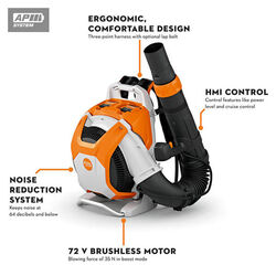 STIHL BRA 600 Battery Backpack Blower - Coming Soon