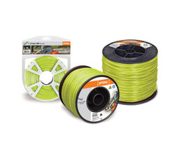 STIHL Nylon Trimmer Line X Shaped Green - Stubborn Weeds Multiple Sizes 