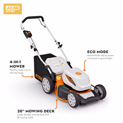 STIHL Lawn Mower RMA 348 Kit 46cm Cut  Battery Coming Soon