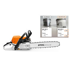 STIHL Chainsaw MS 400 C-M 20" Lightweight Bar - Petrol