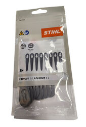 STIHL Mowing Head PolyCut Replacement Blades 2-2, 3-2 (FSA 45) 8pk