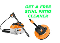 STIHL RE 125x Compact Electric Pressure Cleaner wFREE Patio Cleaner