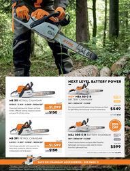 STIHL RIP INTO WINTER 2025 CATALOGUE