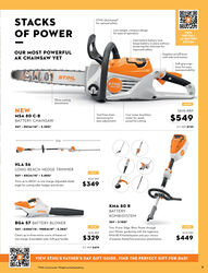 STIHL RIP INTO WINTER 2025 CATALOGUE