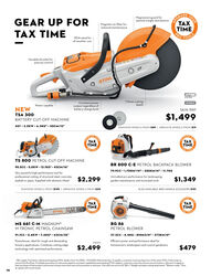 STIHL RIP INTO WINTER 2025 CATALOGUE