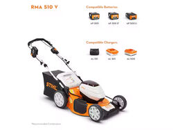 STIHL RMA 510v Batteries lawn mowers ballarat