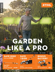 STIHL SPRING 2026 CATALOGUE  - TRUSTED SINCE 1926