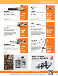 STIHL SPRING 2026 CATALOGUE  - TRUSTED SINCE 1926