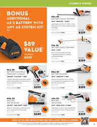 STIHL SPRING 2026 CATALOGUE  - TRUSTED SINCE 1926