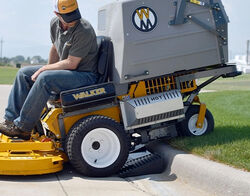 Walker Mower Plastic Kerb Ramp