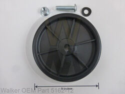 Walker Roller Wheel for Rear of Deck Kit